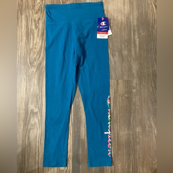 Champion Pants - NWT Champion Women’s Small Teal Floral Print Pants